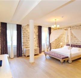 10 bedroom waterfront villa with pool near Dobrota, Kotor Bay, sleeps 22